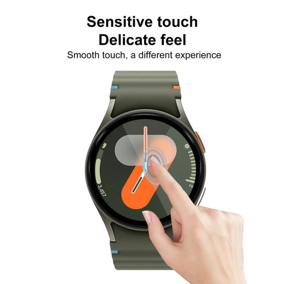 For Samsung Galaxy Watch7 44mm 2pcs xDfind Curved 3D Composite Material Soft Film Screen Protector