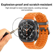 For Samsung Galaxy Watch Ultra / Ultra 2025 2pcs xDfind Curved 3D Composite Material Soft Film Screen Protector