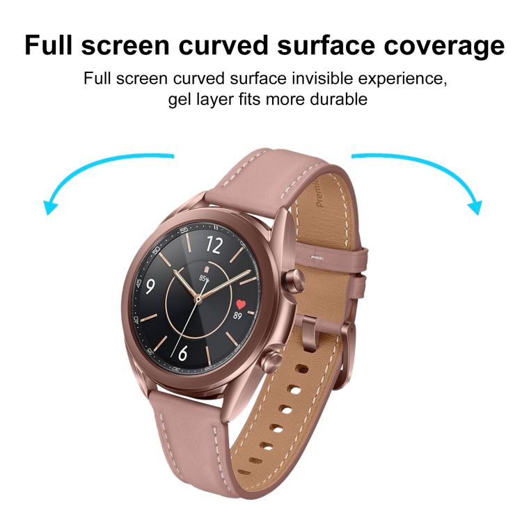 For Samsung Galaxy Watch3 41mm 2pcs xDfind Curved 3D Composite Material Soft Film Screen Protector