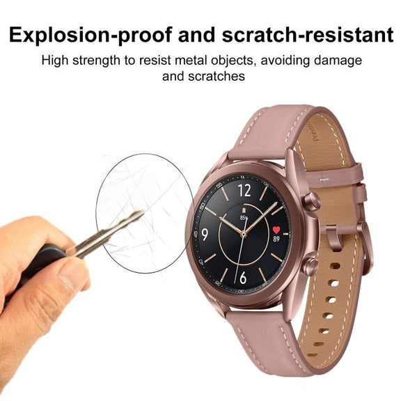 For Samsung Galaxy Watch3 41mm 2pcs xDfind Curved 3D Composite Material Soft Film Screen Protector