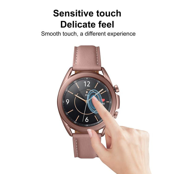 For Samsung Galaxy Watch3 41mm 2pcs xDfind Curved 3D Composite Material Soft Film Screen Protector