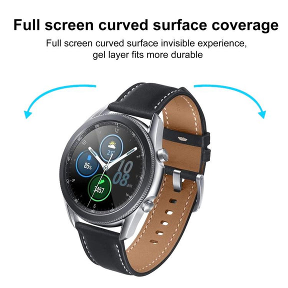 For Samsung Galaxy Watch3 45mm 2pcs xDfind Curved 3D Composite Material Soft Film Screen Protector