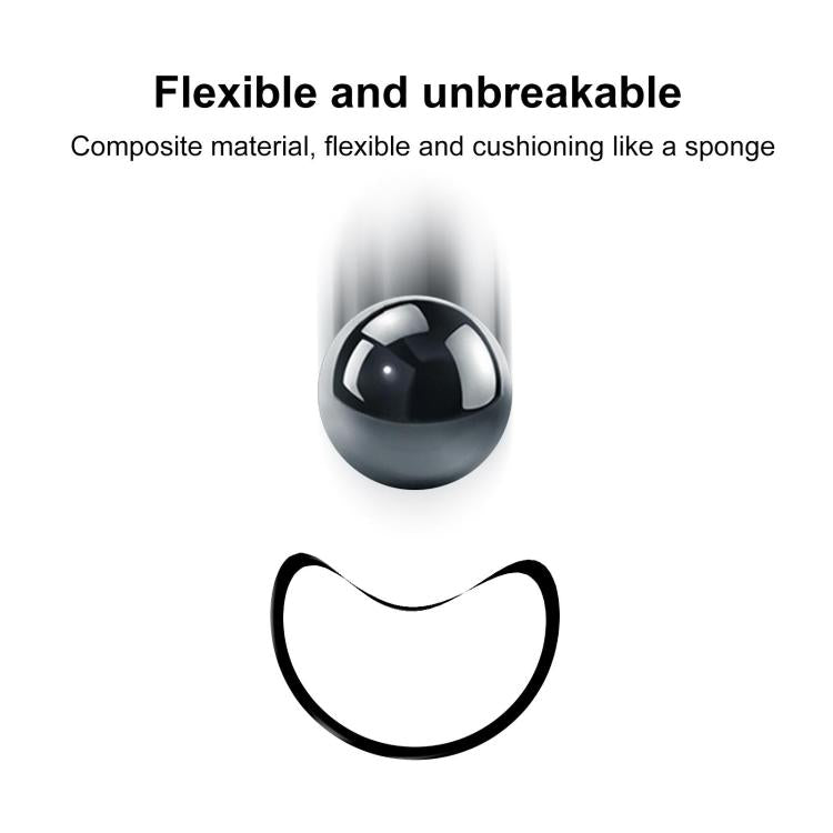 For Samsung Galaxy Watch8 Classic 46mm 2pcs xDfind Curved 3D Composite Material Soft Film Screen Protector
