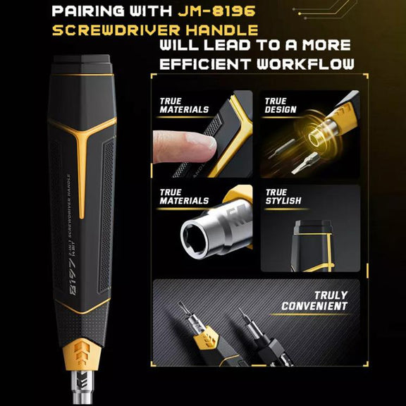 Jakemy JM-8198 135 in 1 Modular Manual Tool Box