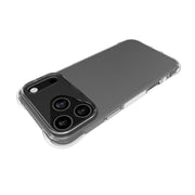 For iPhone 17 Pro Max Big Hole Shockproof Non-slip Thickening TPU Phone Case(Transparent)