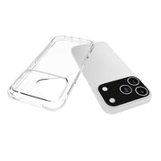 For iPhone 17 Pro Big Hole Shockproof Non-slip Thickening TPU Phone Case(Transparent)