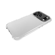 For iPhone 17 Pro Big Hole Shockproof Non-slip Thickening TPU Phone Case(Transparent)