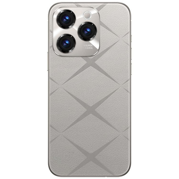 A16 Pro Max / PDA89-B, 4GB+64GB, 6.58 inch Android 10 MTK6739 Quad Core, Network: 4G, OTG, Dual SIM, Plug:AU Plug(Grey)