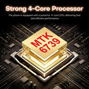 I16 Pro Max / PDQ6, 4GB+64GB, 6.58 inch Android 10 MTK6739 Quad Core, Network: 4G, Dual SIM, Plug:US Plug(White)