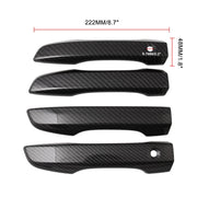 4 PCS Car Modified Carbon Door Handle Decoration for Honda Civic 2016-2020
