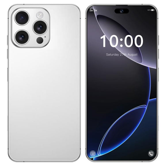 I16 Pro Max / RAi3, 3GB+64GB, 6.56 inch Android 10 MTK6739 Quad Core, Network: 4G, Dual SIM, Plug:EU Plug(White)