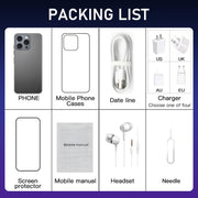 I16 Pro Max / RAi3, 3GB+64GB, 6.56 inch Android 10 MTK6739 Quad Core, Network: 4G, Dual SIM, Plug:EU Plug(White)