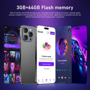 I16 Pro Max / RAi3, 3GB+64GB, 6.56 inch Android 10 MTK6739 Quad Core, Network: 4G, Dual SIM, Plug:EU Plug(White)