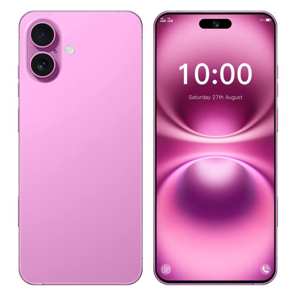 I16 Plus / RAi5, 3GB+64GB, 6.56 inch Android 10 MTK6739 Quad Core, Network: 4G, Dual SIM, Plug:EU Plug(Pink)