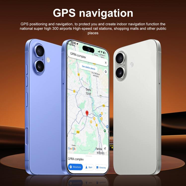 I16 Plus / RAi5, 3GB+64GB, 6.56 inch Android 10 MTK6739 Quad Core, Network: 4G, Dual SIM, Plug:EU Plug(Blue)