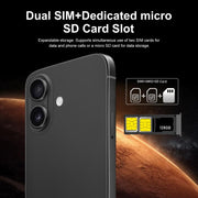 I16 Plus / RAi5, 3GB+64GB, 6.56 inch Android 10 MTK6739 Quad Core, Network: 4G, Dual SIM, Plug:UK Plug(White)