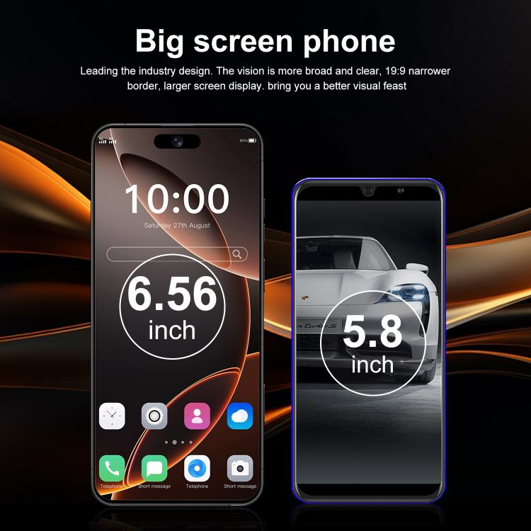 I16 Plus / RAi5, 3GB+64GB, 6.56 inch Android 10 MTK6739 Quad Core, Network: 4G, Dual SIM, Plug:EU Plug(White)