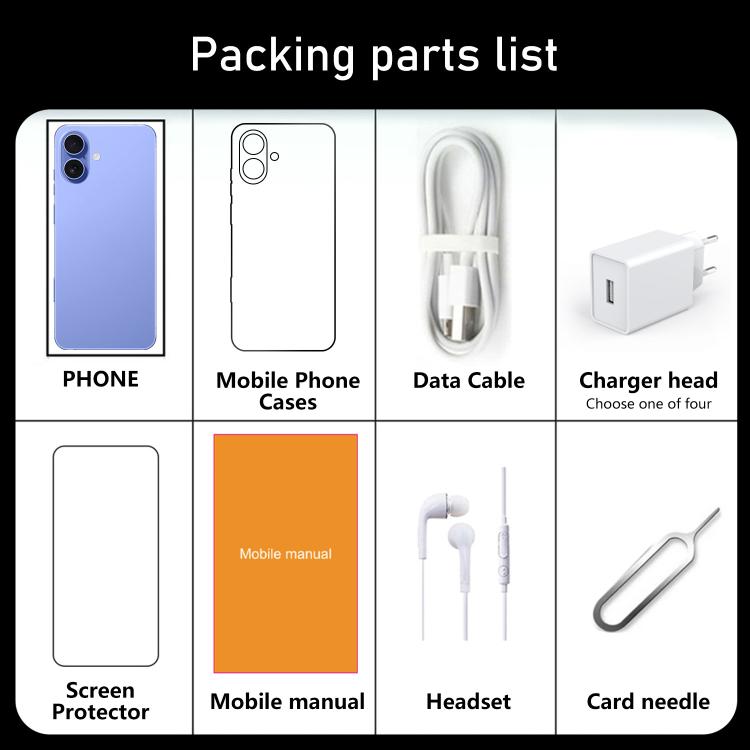 I16 Plus / RAi5, 3GB+64GB, 6.56 inch Android 10 MTK6739 Quad Core, Network: 4G, Dual SIM, Plug:AU Plug(White)