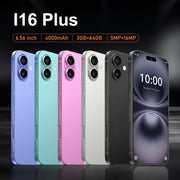 I16 Plus / RAi5, 3GB+64GB, 6.56 inch Android 10 MTK6739 Quad Core, Network: 4G, Dual SIM, Plug:EU Plug(White)