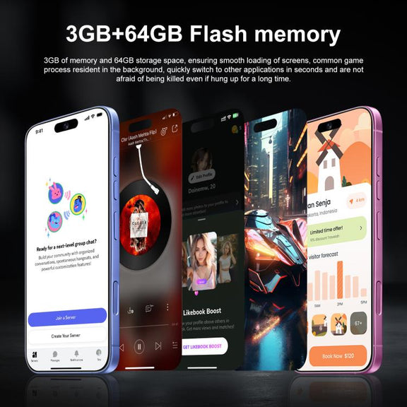 I16 Plus / RAi5, 3GB+64GB, 6.56 inch Android 10 MTK6739 Quad Core, Network: 4G, Dual SIM, Plug:AU Plug(Green)