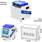 YYD YD-636 UV Curing Laminating Defoaming All-in-One, Plug:EU Plug