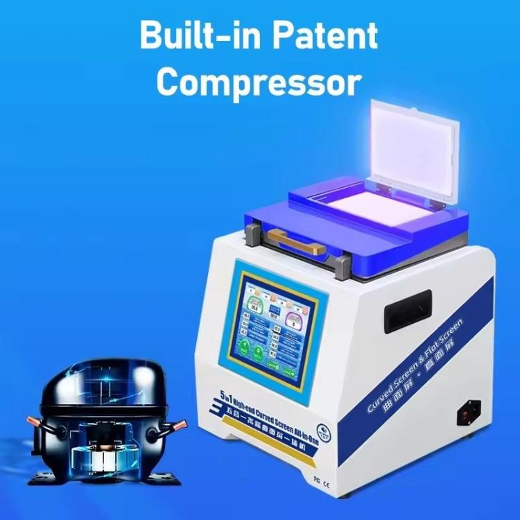 YYD YD-636 UV Curing Laminating Defoaming All-in-One, Plug:UK Plug