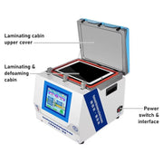 YYD YD-639 UV Curing Laminating Defoaming All-in-One, Plug:US Plug