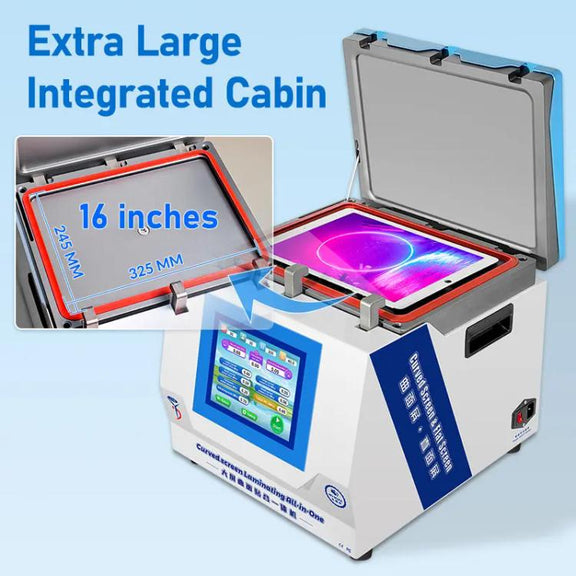 YYD YD-639 UV Curing Laminating Defoaming All-in-One, Plug:EU Plug