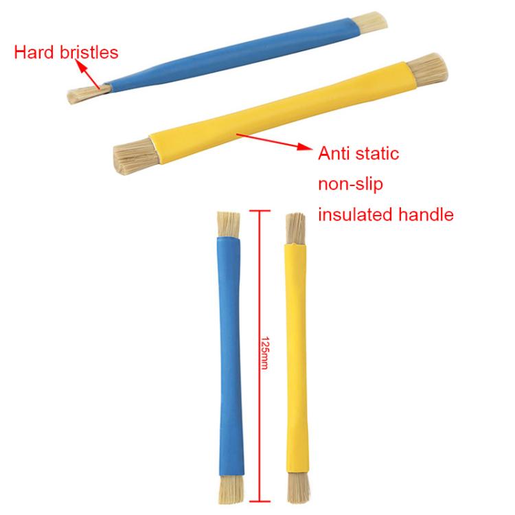 Motherboard IC Anti Static Clean Dust Hard Brush(Blue)
