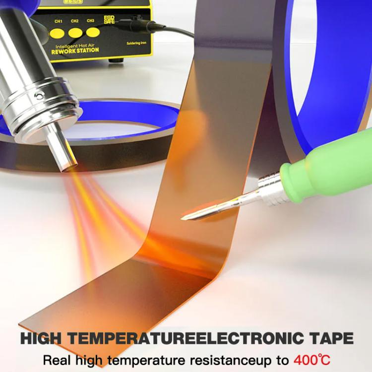 Mechanic 400 Degrees Celsius High-temperature Resistant PCB Battery Repair Tape, Size:15mm x 35m