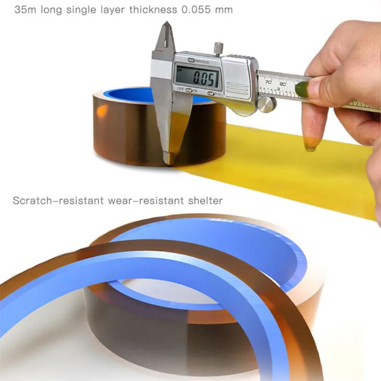 Mechanic 400 Degrees Celsius High-temperature Resistant PCB Battery Repair Tape, Size:10mm x 35m