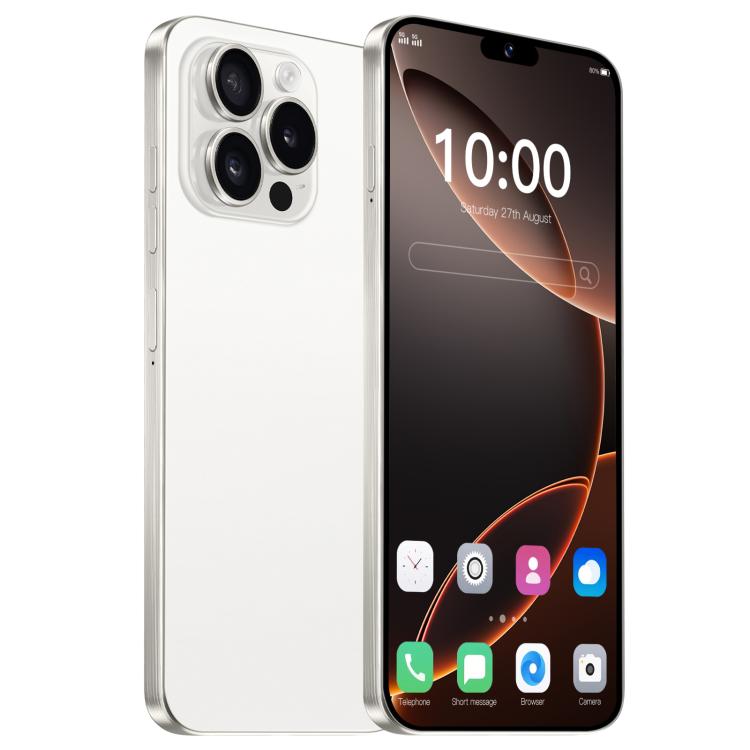 I16 Pro Max / ZPT93, 2GB+16GB, 6.26 inch Android 8.1 MTK6737 Quad Core, Network: 4G, Dual SIM, Plug:EU Plug(White)
