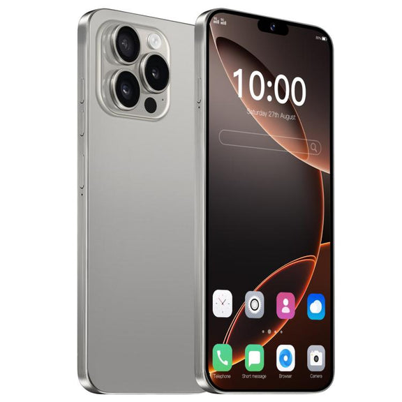 I16 Pro Max / ZPT93, 2GB+16GB, 6.26 inch Android 8.1 MTK6737 Quad Core, Network: 4G, Dual SIM, Plug:EU Plug(Grey)