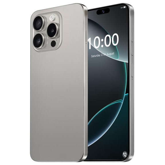 I16 Pro Max / ZPT93, 2GB+16GB, 6.26 inch Android 8.1 MTK6737 Quad Core, Network: 4G, Dual SIM, Plug:EU Plug(Grey)