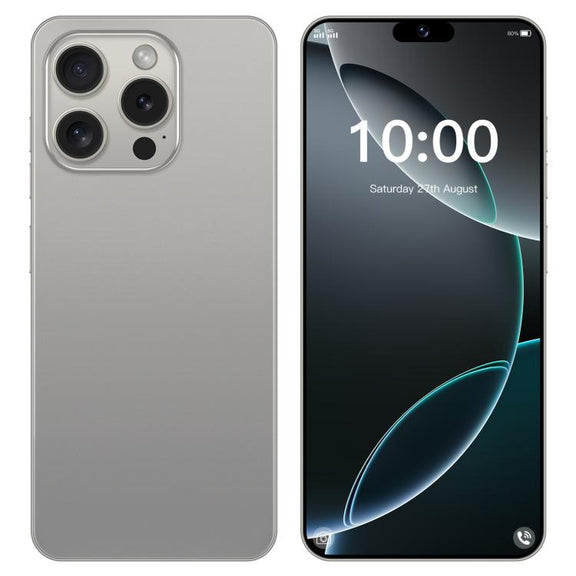 I16 Pro Max / ZPT93, 2GB+16GB, 6.26 inch Android 8.1 MTK6737 Quad Core, Network: 4G, Dual SIM, Plug:EU Plug(Grey)