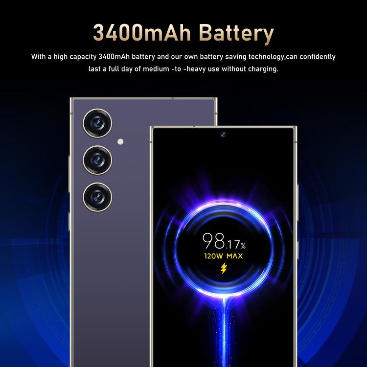 C24 Pro / S3-3, 3GB+64GB, 6.56 inch Android 10 MTK6739 Quad Core, Network: 4G, Dual SIM, Plug:US Plug(Blue)