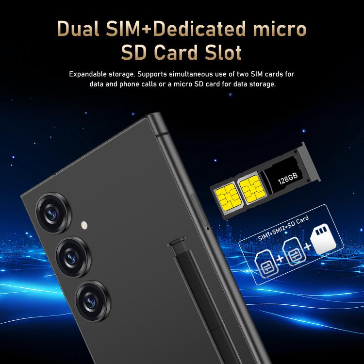 C24 Pro / S3-3, 3GB+64GB, 6.56 inch Android 10 MTK6739 Quad Core, Network: 4G, Dual SIM, Plug:EU Plug(Gold)