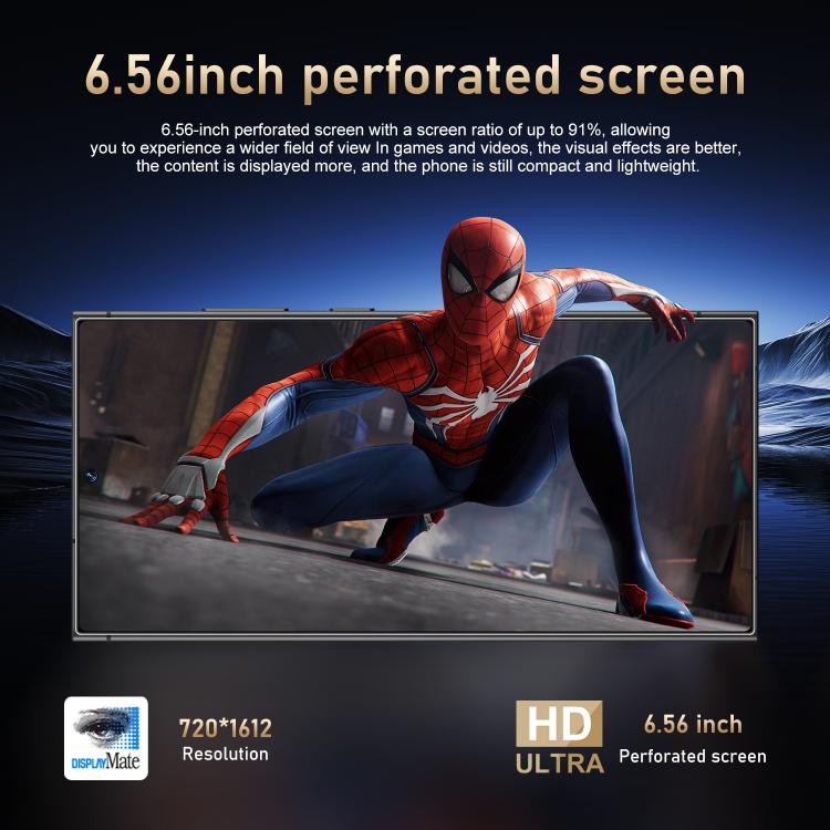 C24 Pro / S3-3, 3GB+64GB, 6.56 inch Android 10 MTK6739 Quad Core, Network: 4G, Dual SIM, Plug:US Plug(Blue)