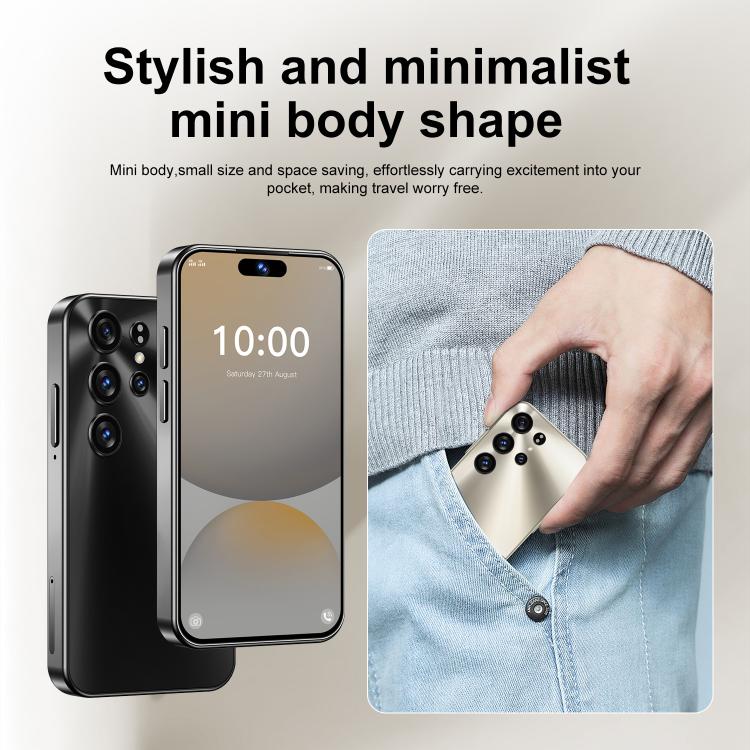 S25 Mini / ZKM10, 2GB+16GB, 4.0 inch Android 10 MTK6580M Quad Core, Network: 3G, Dual SIM(Blue)