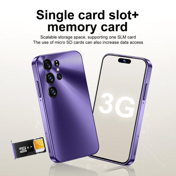 S25 Mini / ZKM10, 2GB+16GB, 4.0 inch Android 10 MTK6580M Quad Core, Network: 3G, Dual SIM(Black)