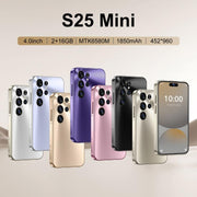 S25 Mini / ZKM10, 2GB+16GB, 4.0 inch Android 10 MTK6580M Quad Core, Network: 3G, Dual SIM(Black)