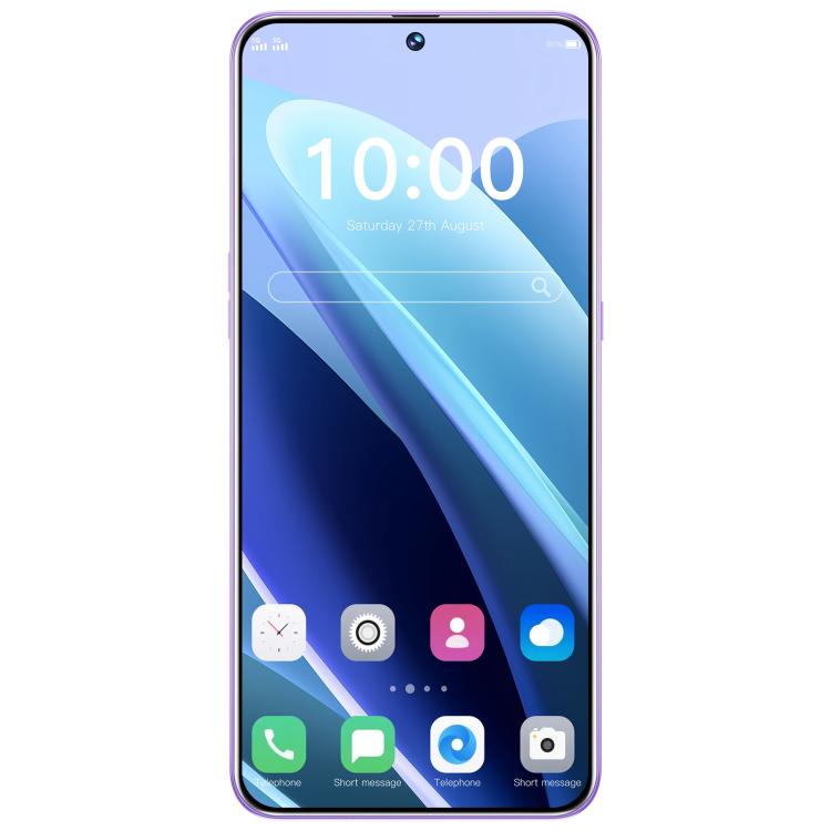 M7 Pro / ZKU289, 2GB+16GB, 6.56 inch Android 8.1 MTK6580A Quad Core, Network: 3G, Dual SIM, Plug:EU Plug(Purple)