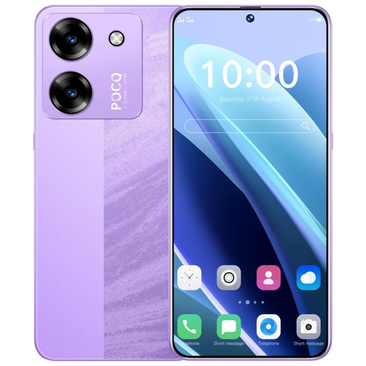 M7 Pro / ZKU289, 2GB+16GB, 6.56 inch Android 8.1 MTK6580A Quad Core, Network: 3G, Dual SIM, Plug:UK Plug(Purple)