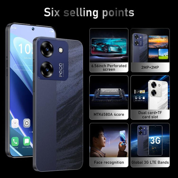 M7 Pro / ZKU289, 2GB+16GB, 6.56 inch Android 8.1 MTK6580A Quad Core, Network: 3G, Dual SIM, Plug:EU Plug(Silver)