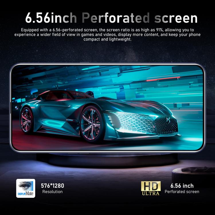 M7 Pro / ZKU289, 2GB+16GB, 6.56 inch Android 8.1 MTK6580A Quad Core, Network: 3G, Dual SIM, Plug:EU Plug(Silver)
