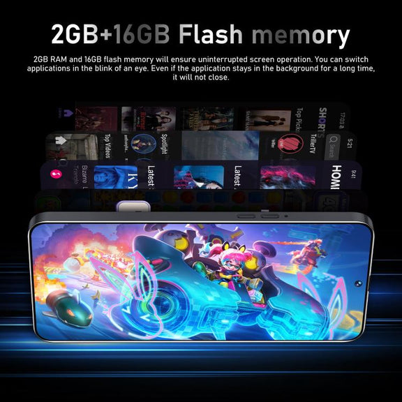 M7 Pro / ZKU289, 2GB+16GB, 6.56 inch Android 8.1 MTK6580A Quad Core, Network: 3G, Dual SIM, Plug:EU Plug(Silver)