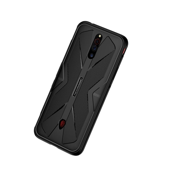 For ZTE nubia Red Magic 5G / 5S Butterfly Shadow Shockproof Rubber TPU Protective Case(Black)