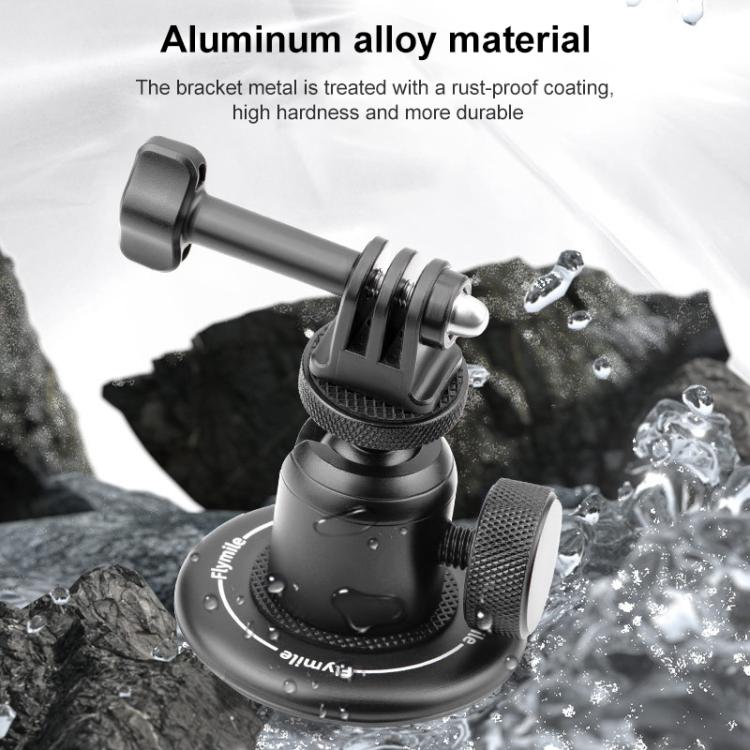 Strong Magnetic Round Base Aluminum Alloy Desktop Base