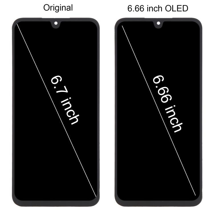 For Samsung Galaxy A16 4G SM-A165F 6.66 inch OLED LCD Screen With Digitizer Full Assembly