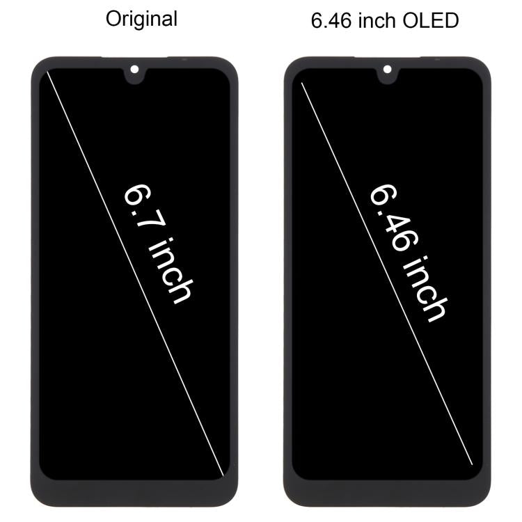 For Samsung Galaxy M16 SM-M166P 6.46 inch OLED LCD Screen With Digitizer Full Assembly